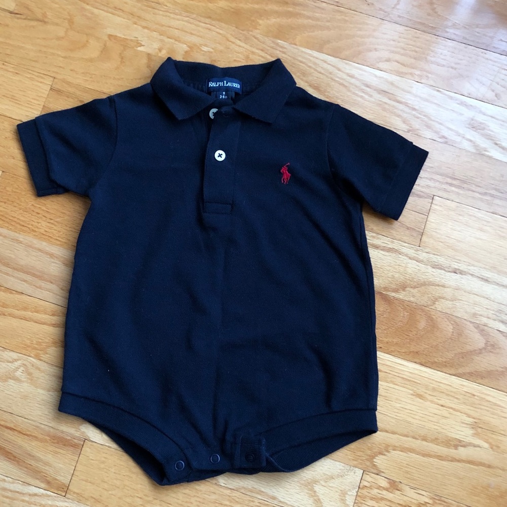 Ralph Lauren collared onesie